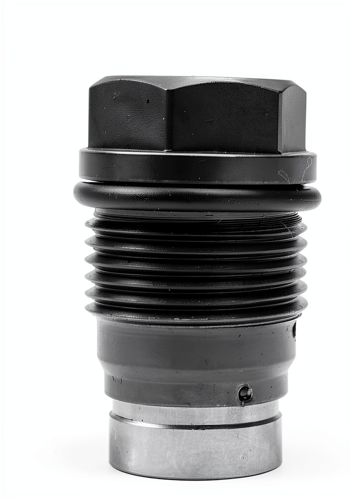 KEVCCE fuel rail pressure valve installed in a diesel engine