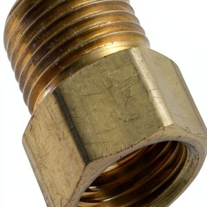 Brass Flare Hose Fitting Inline Tube ADT16 3/8-0
